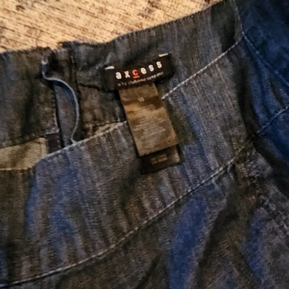 Denim fit and flare dress - Picture 3 of 3